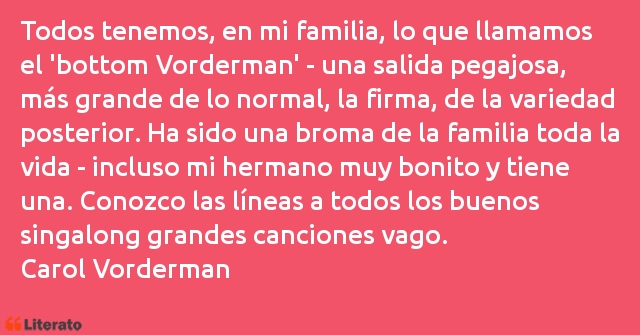 Frases de Carol Vorderman