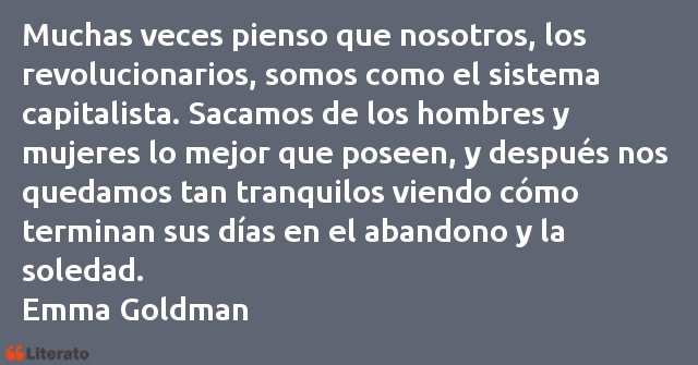 Frases de Emma Goldman