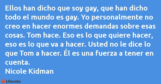 Frases de Nicole Kidman