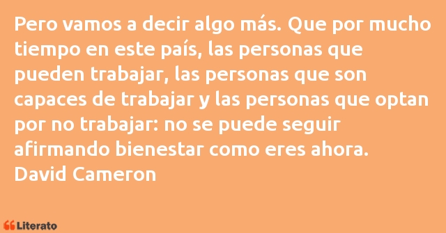 Frases de David Cameron