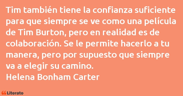 Frases de Helena Bonham Carter