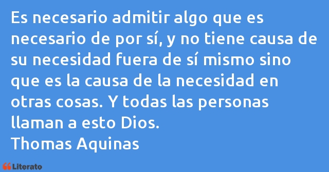 Frases de Tomás de Aquino