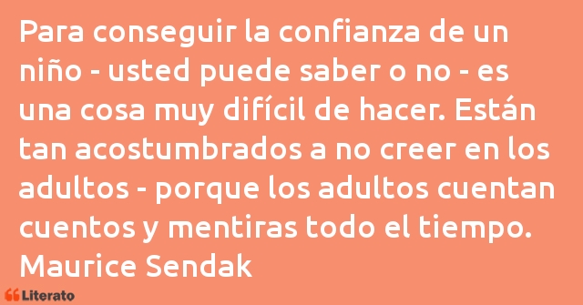 Frases de Maurice Sendak