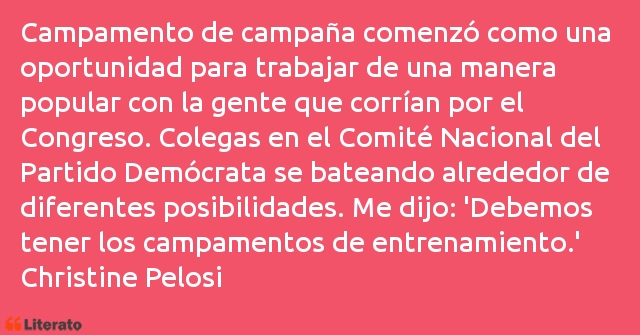 Frases de Christine Pelosi