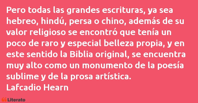 Frases de Lafcadio Hearn