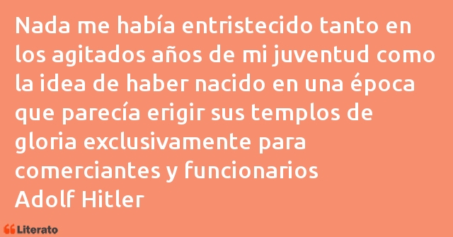 Frases de Adolf Hitler