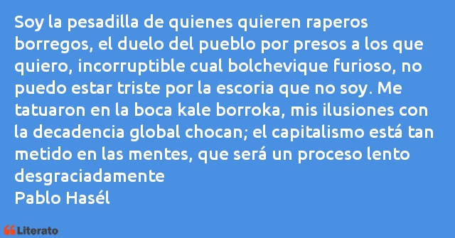 Frases de Pablo Hasél