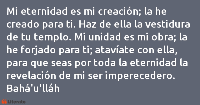 Frases de Bahá'u'lláh