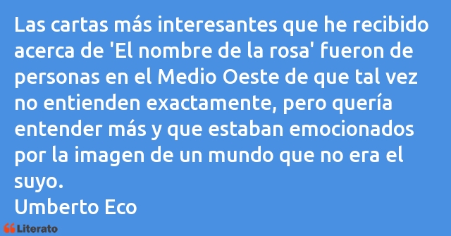 Frases de Umberto Eco