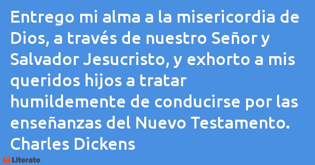 Frases de Charles Dickens