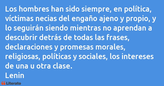 Frases de Lenin