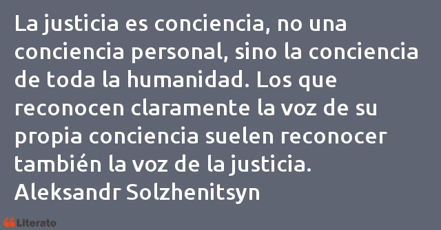 Frases de Alexander Soljenítsin