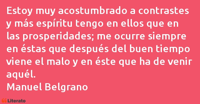 Frases de Manuel Belgrano