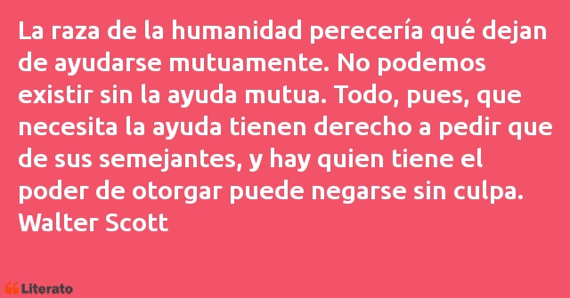 Frases de Walter Scott