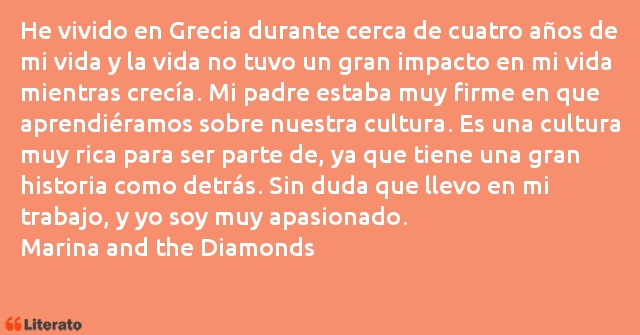 Frases de Marina and the Diamonds