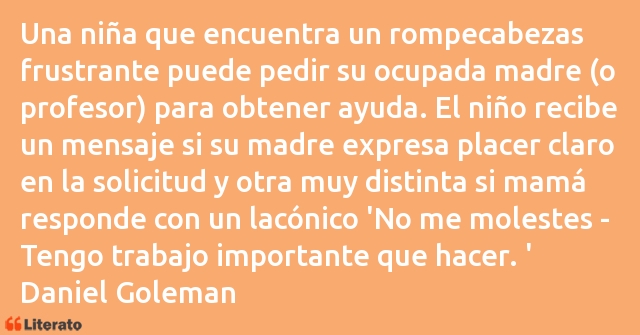 Frases de Daniel Goleman