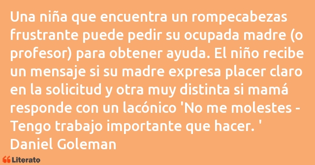 Frases de Daniel Goleman