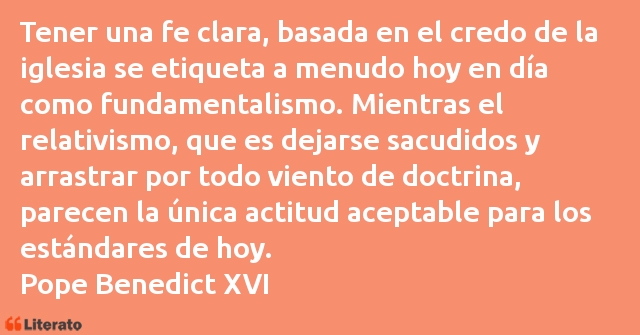 Frases de Pope Benedict XVI