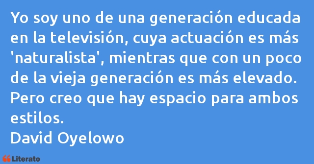 Frases de David Oyelowo