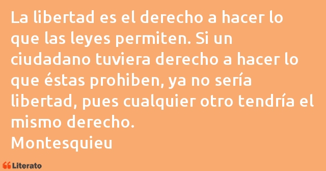 Frases de Montesquieu