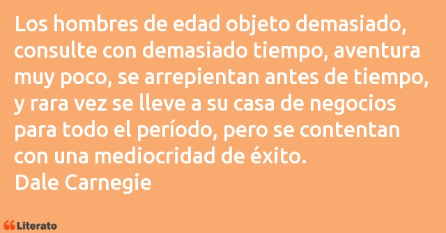 Frases de Dale Carnegie