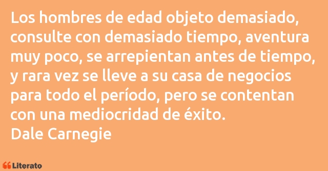 Frases de Dale Carnegie