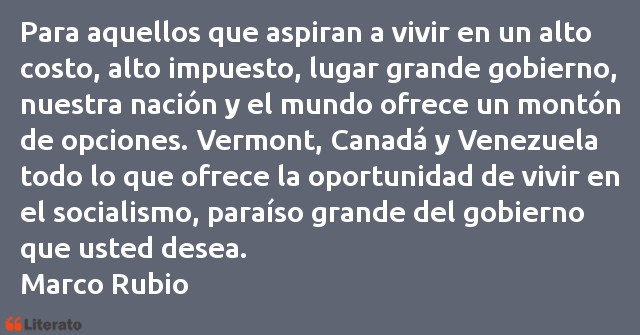 Frases de Marco Rubio