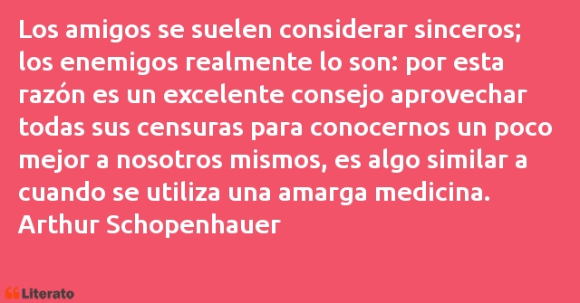 Frases de Arthur Schopenhauer