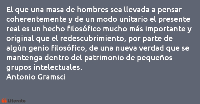 Frases de Antonio Gramsci