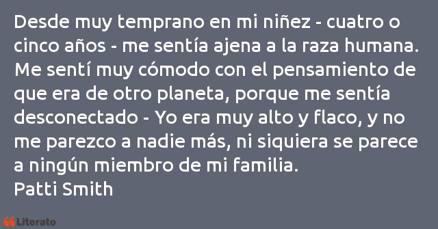 Frases de Patti Smith