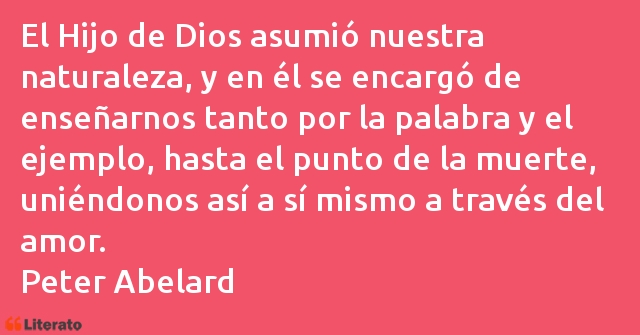 Frases de Peter Abelard