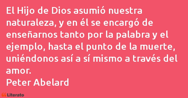 Frases de Peter Abelard