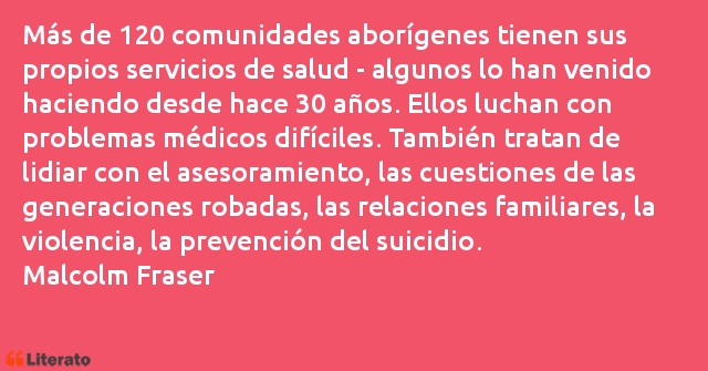 Frases de Malcolm Fraser