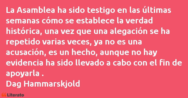 Frases de Dag Hammarskjold