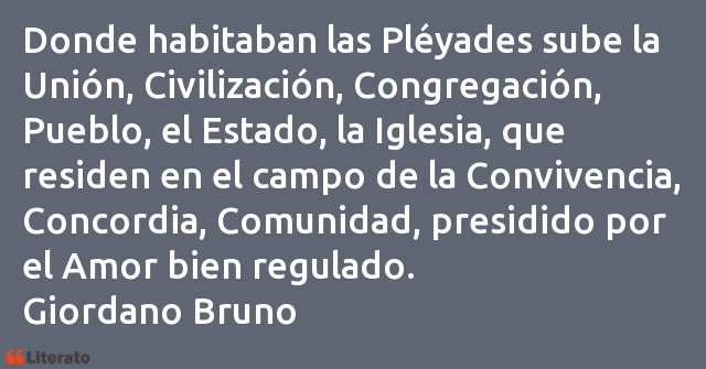 Frases de Giordano Bruno