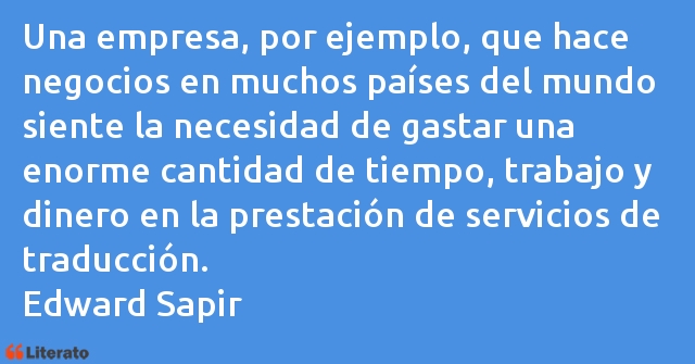 Frases de Edward Sapir