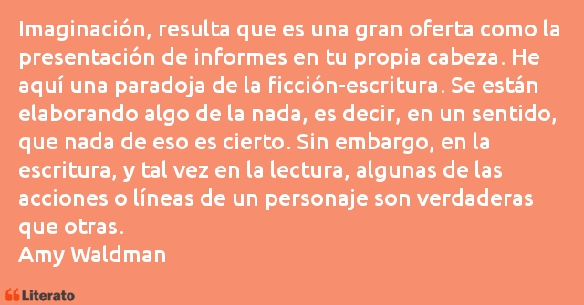 Frases de Amy Waldman