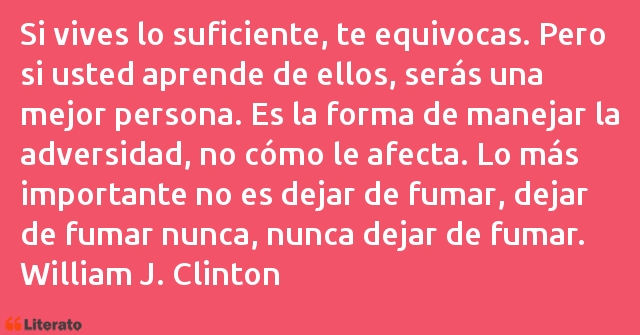 Frases de Bill Clinton