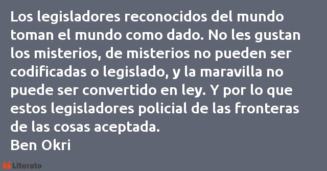 Frases de Ben Okri