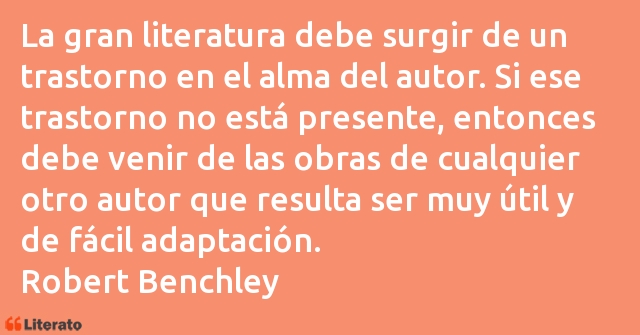 Frases de Robert Benchley