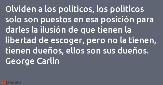 Frases de George Carlin
