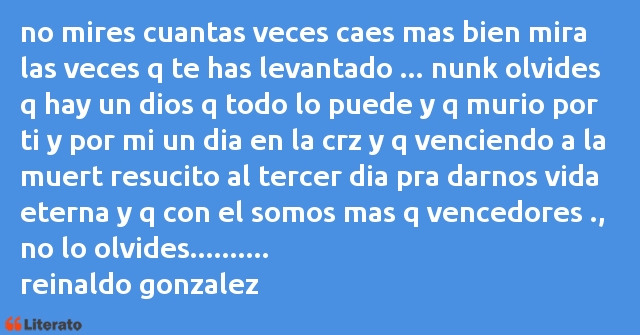 Frases de reinaldo gonzalez