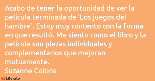 Frases de Suzanne Collins