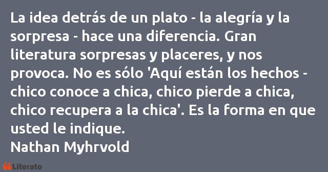 Frases de Nathan Myhrvold