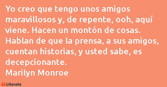 Frases de Marilyn Monroe