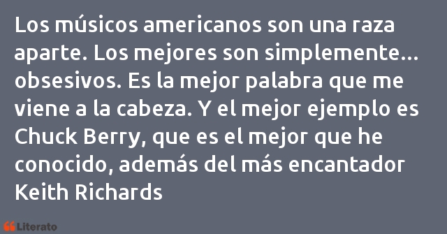 Frases de Keith Richards