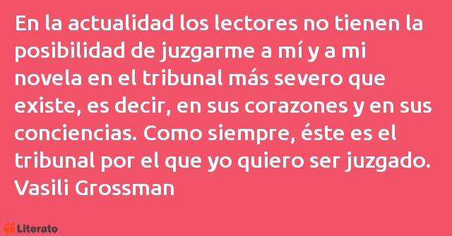 Frases de Vasili Grossman