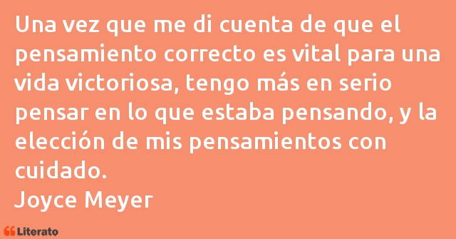 Frases de Joyce Meyer