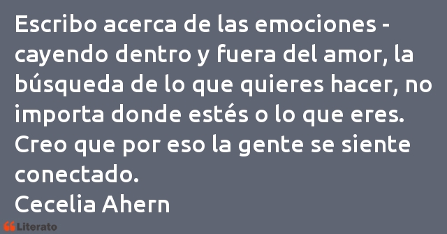 Frases de Cecelia Ahern