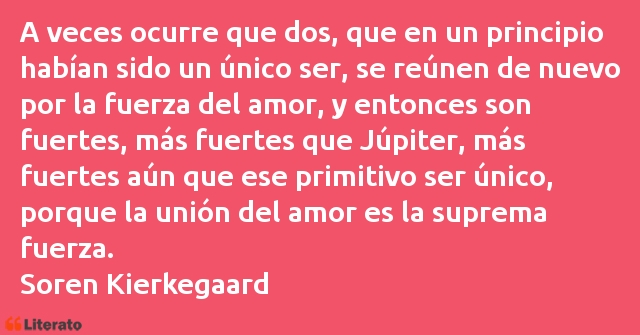 Frases de Soren Kierkegaard